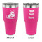 Hockey 30 oz Stainless Steel Ringneck Tumblers - Pink - Double Sided - APPROVAL
