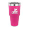 Hockey 30 oz Stainless Steel Ringneck Tumblers - Pink - FRONT