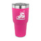 Hockey 30 oz Stainless Steel Tumbler - Pink - Single Sided