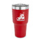 Hockey 30 oz Stainless Steel Tumbler - Red - Single Sided