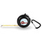 Hockey 6-Ft Pocket Tape Measure with Carabiner Hook - Front