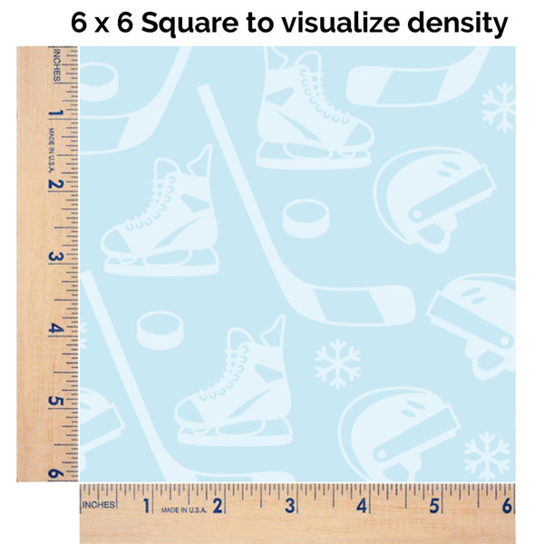Hockey 6x6 Swatch of Fabric
