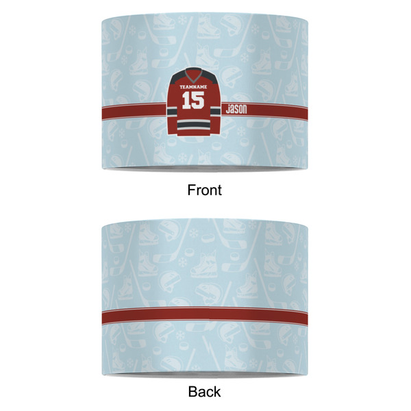 Hockey 8" Drum Lampshade - APPROVAL (Fabric)