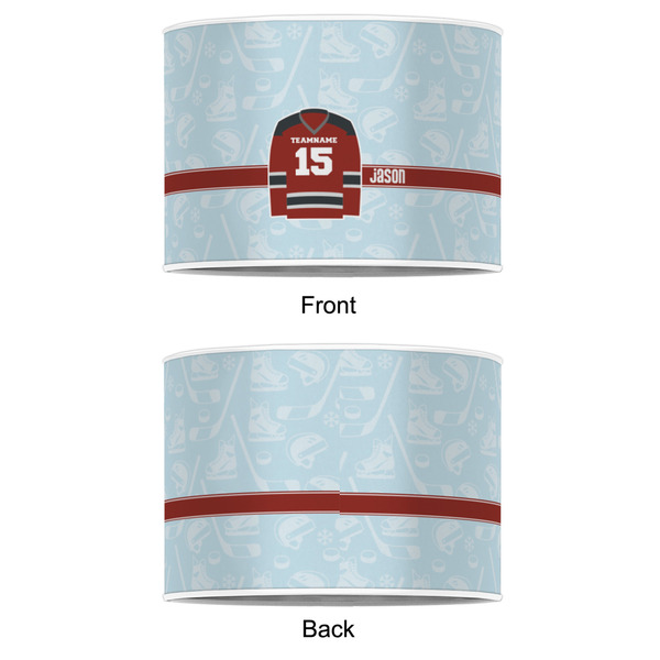 Hockey 8" Drum Lampshade - APPROVAL (Poly Film)