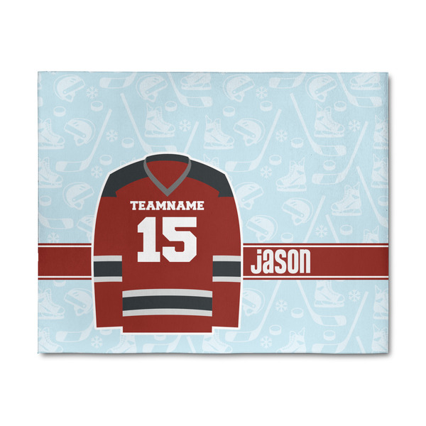 Custom Hockey 8' x 10' Patio Rug (Personalized)