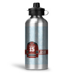 Hockey Water Bottles - 20 oz - Aluminum (Personalized)