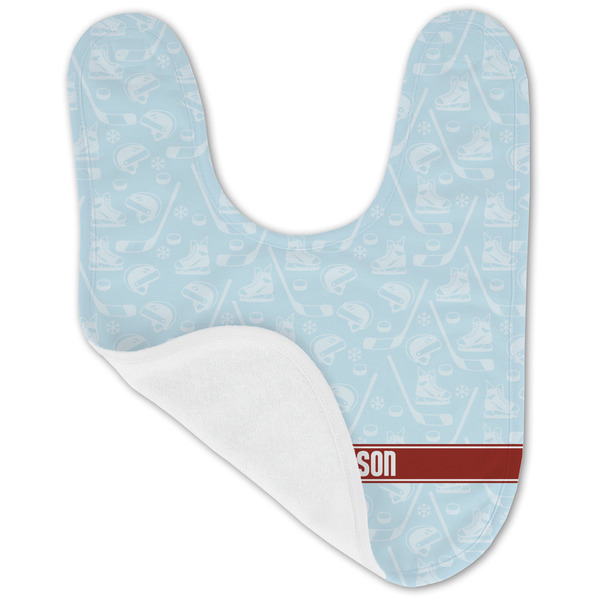 Hockey Baby Bib - AFT folded