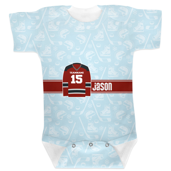 Custom Hockey Baby Bodysuit 3-6 (Personalized)