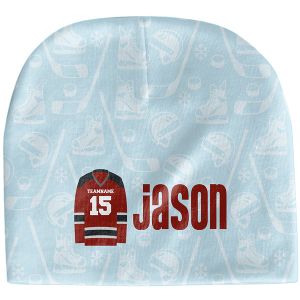 Custom Hockey Baby Hat (Beanie) (Personalized)