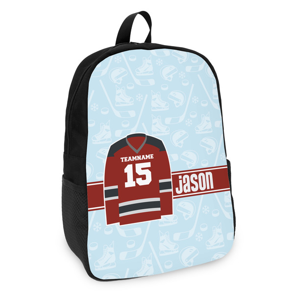 Custom Hockey Kids Backpack (Personalized)