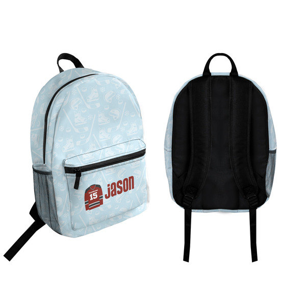 Hockey Backpack front and back - Apvl