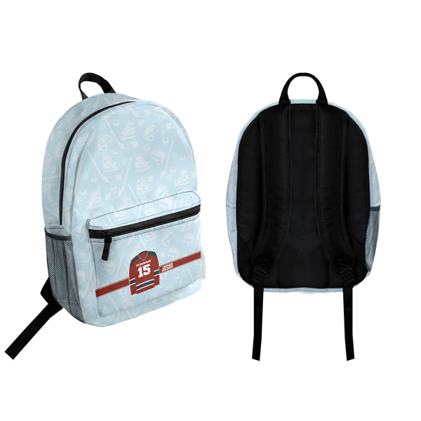 Hockey Backpack front and back - Apvl
