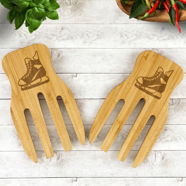 Hockey Bamboo Salad Hands - LIFESTYLE