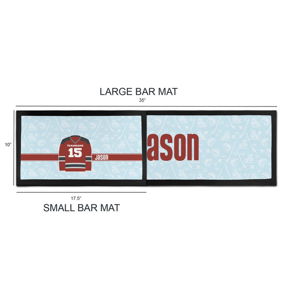 Hockey Bar Mats - Sizing Chart