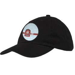Hockey Baseball Cap - Black (Personalized)