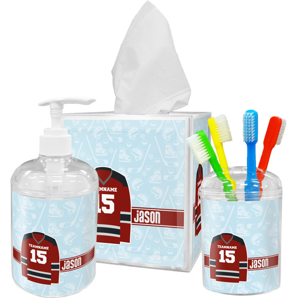 Hockey Bathroom Accessories Set (Personalized)