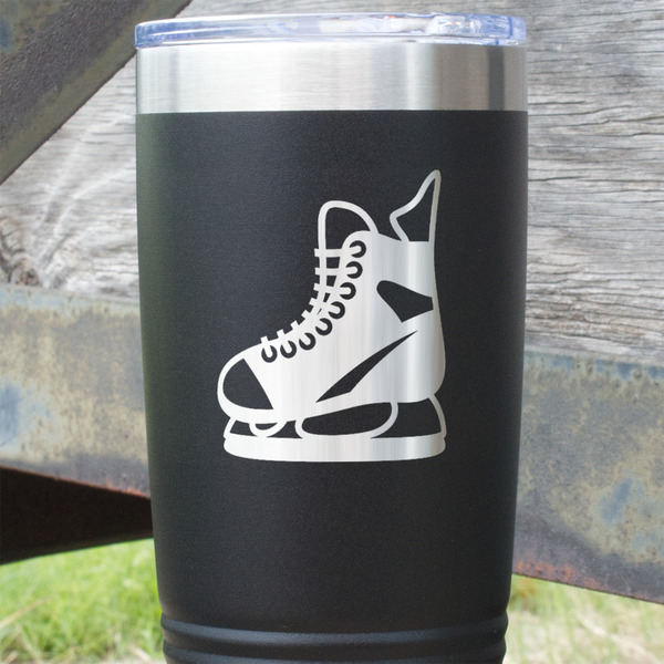 Hockey Black Polar Camel Tumbler - 20oz - Close Up