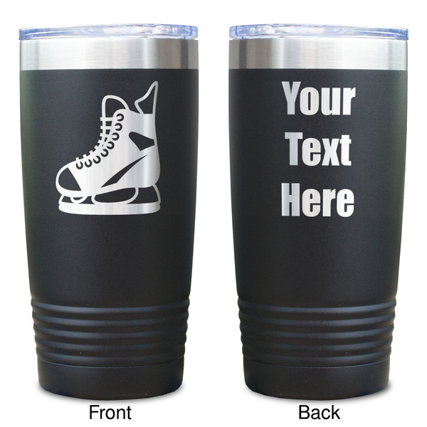Hockey Black Polar Camel Tumbler - 20oz - Double Sided  - Approval