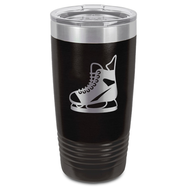 Hockey Black Polar Camel Tumbler - 20oz - Front