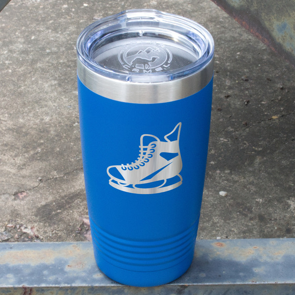 Hockey Blue Polar Camel Tumbler - 20oz - Angled