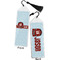 Hockey Bookmark with tassel - Front and Back