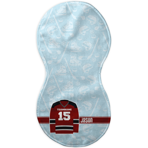 Hockey Burp Peanut Shaped Flat