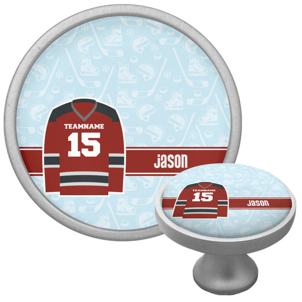 Custom Hockey Cabinet Knob (Personalized)