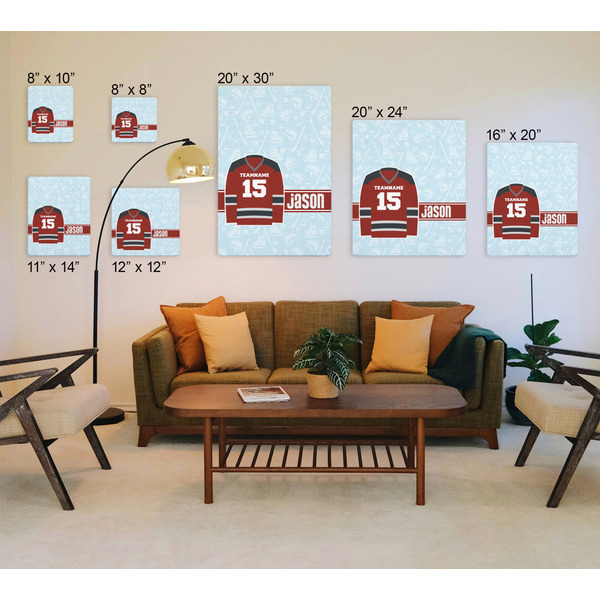 Hockey Canvas Prints - Multiple Sizes