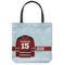 Hockey Canvas Tote Bag - Small - 13"x13" (Personalized)