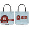 Hockey Canvas Tote - Front and Back