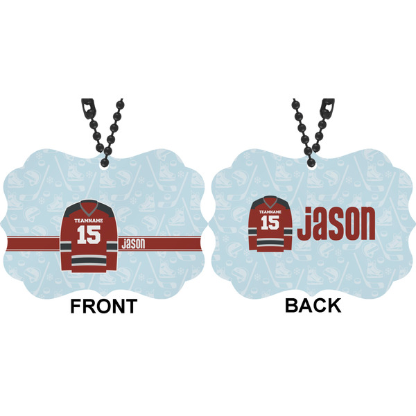 Hockey Car Ornament (Approval)