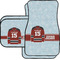 Hockey Car Floor Mats Set - 2 Front & 2 Back (Personalized)