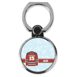 Hockey Cell Phone Ring Stand & Holder (Personalized)