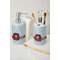 Hockey Ceramic Bathroom Accessories - LIFESTYLE (toothbrush holder & soap dispenser)