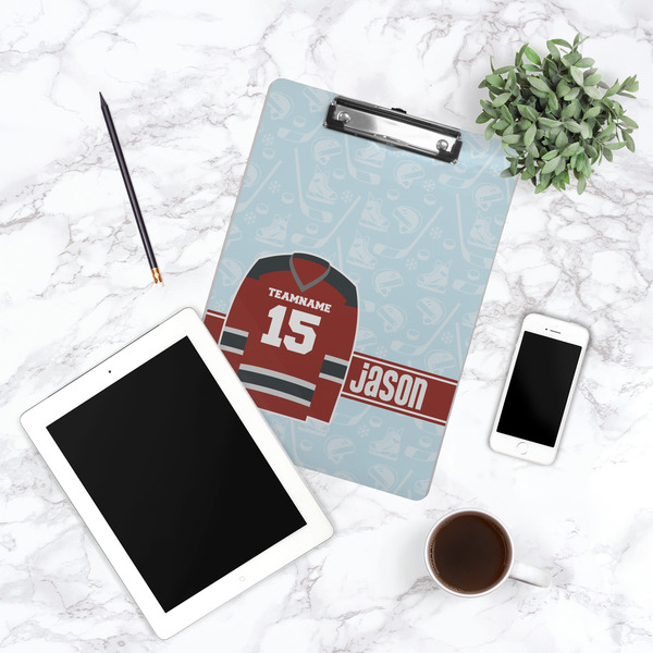 Hockey Clipboard - Lifestyle Photo