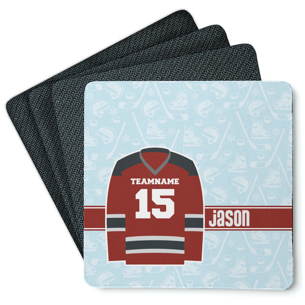 Hockey Coaster Rubber Back - Main