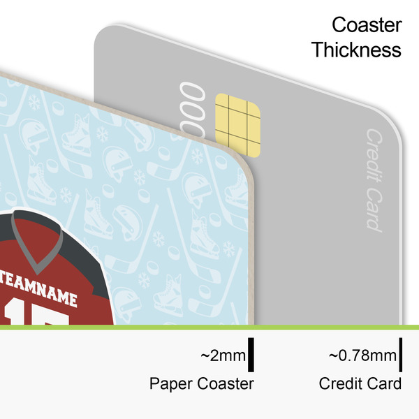 Hockey Coaster Thickness
