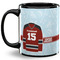 Hockey 11 Oz Coffee Mug - Black (Personalized)