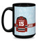 Hockey Coffee Mug - 15 oz - Black