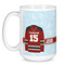 Hockey Coffee Mug - 15 oz - White