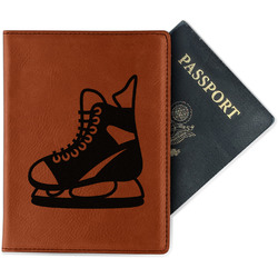 Hockey Passport Holder - Faux Leather - Double Sided (Personalized)