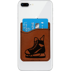 Hockey Leatherette Phone Wallet