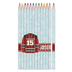 Hockey Colored Pencils (Personalized)