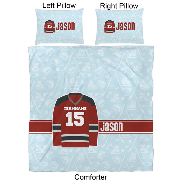 Hockey Comforter Set - Queen - Approval