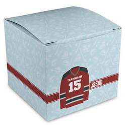 Hockey Cube Favor Gift Boxes (Personalized)