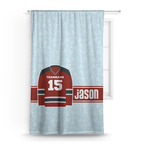 Hockey Curtain - 50"x84" Panel (Personalized)