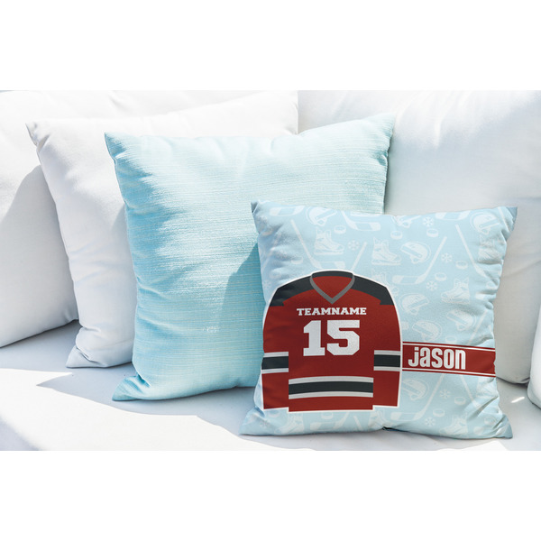 Hockey Decorative Pillow Case - LIFESTYLE 2