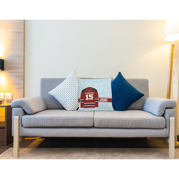 Hockey Decorative Pillow Case - LIFESTYLE