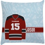 Hockey Decorative Pillow Case (Personalized)