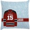 Hockey Decorative Pillow Case (Personalized)